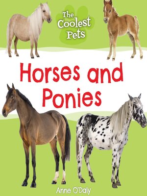 cover image of Horses and Ponies